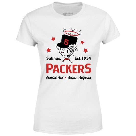 Salinas Packers - California - Vintage Defunct Baseball Teams - Women's T-Shirt