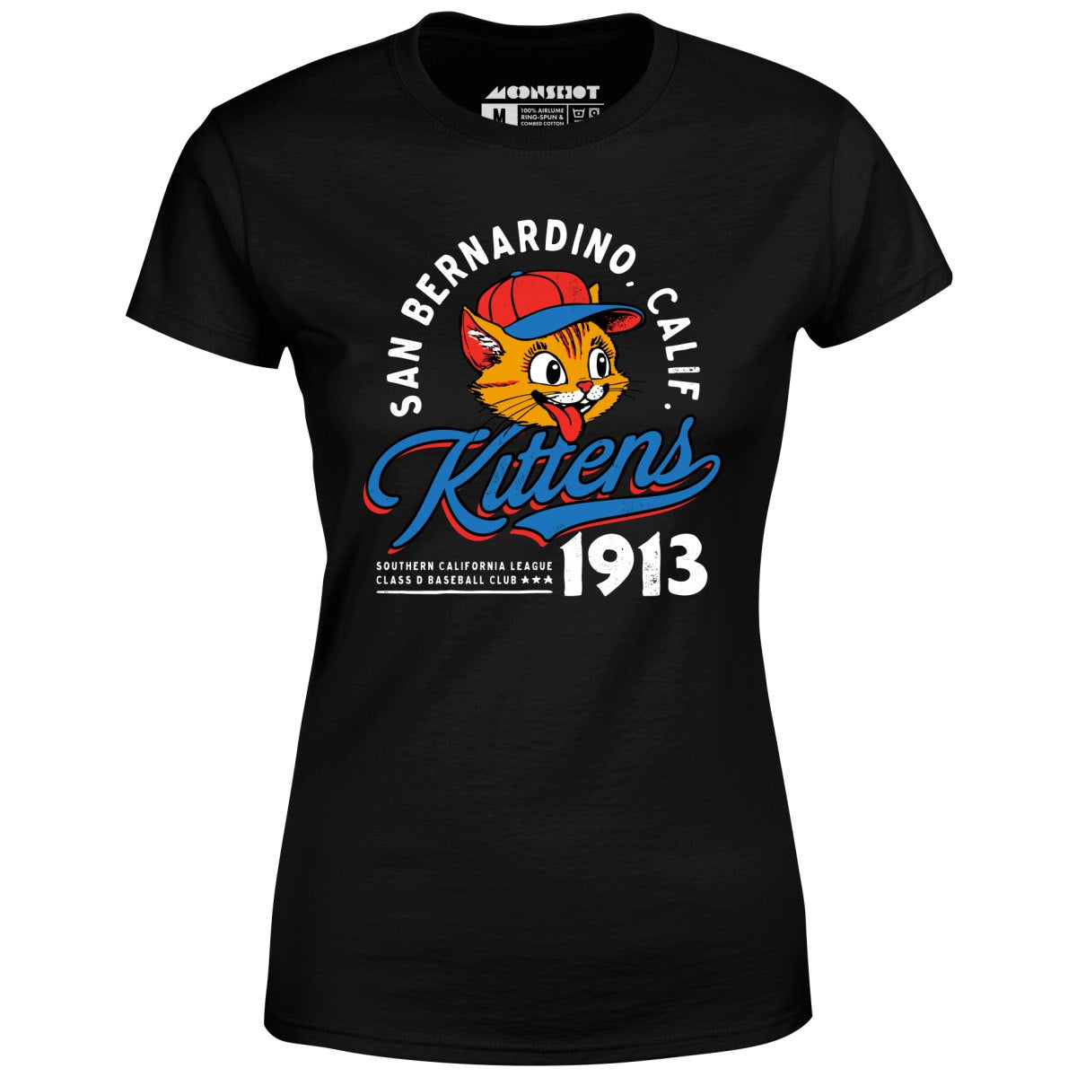 San Bernardino Kittens - California - Vintage Defunct Baseball Teams - Women's T-Shirt
