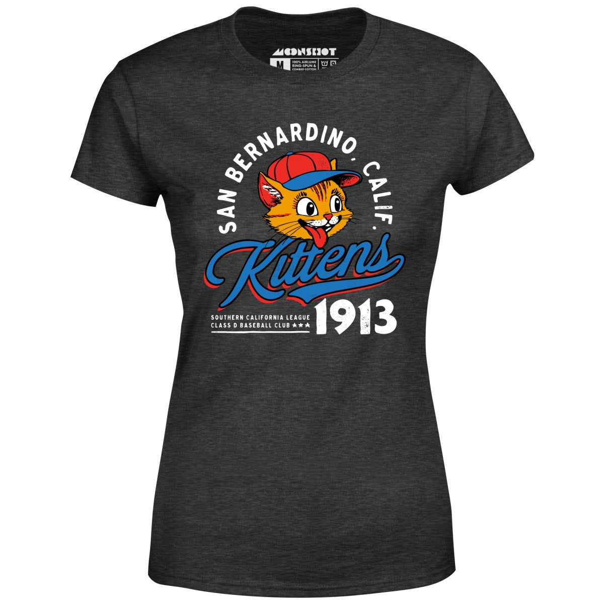 San Bernardino Kittens - California - Vintage Defunct Baseball Teams - Women's T-Shirt