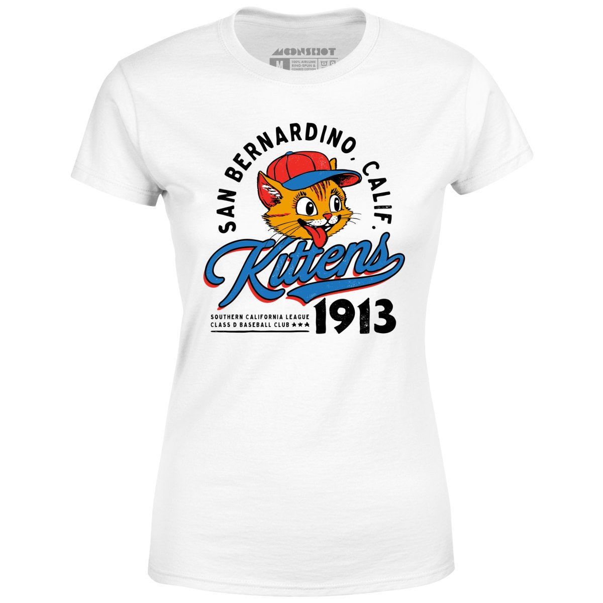 San Bernardino Kittens - California - Vintage Defunct Baseball Teams - Women's T-Shirt
