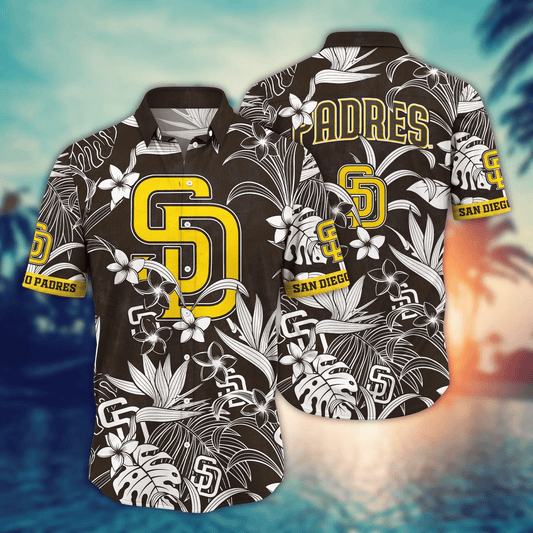 San Diego Padres MLB Hawaiian Shirt Beach Ballstime Aloha Shirt
