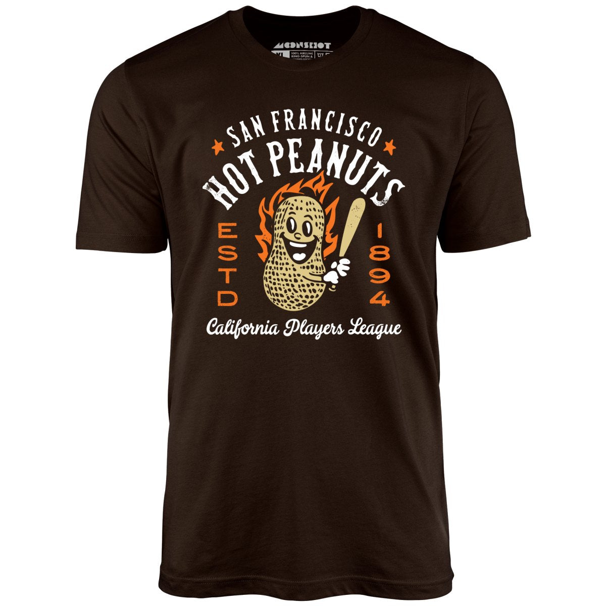 San Francisco Hot Peanuts - California - Vintage Defunct Baseball Teams - Unisex T-Shirt