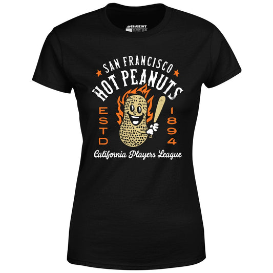 San Francisco Hot Peanuts - California - Vintage Defunct Baseball Teams - Women's T-Shirt
