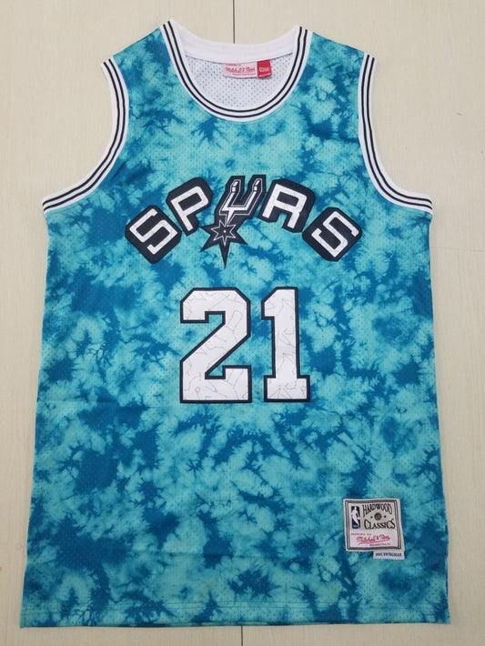 san antonio spurs #21 tim duncan Spurs 21 Edition s-xxl Style 2
