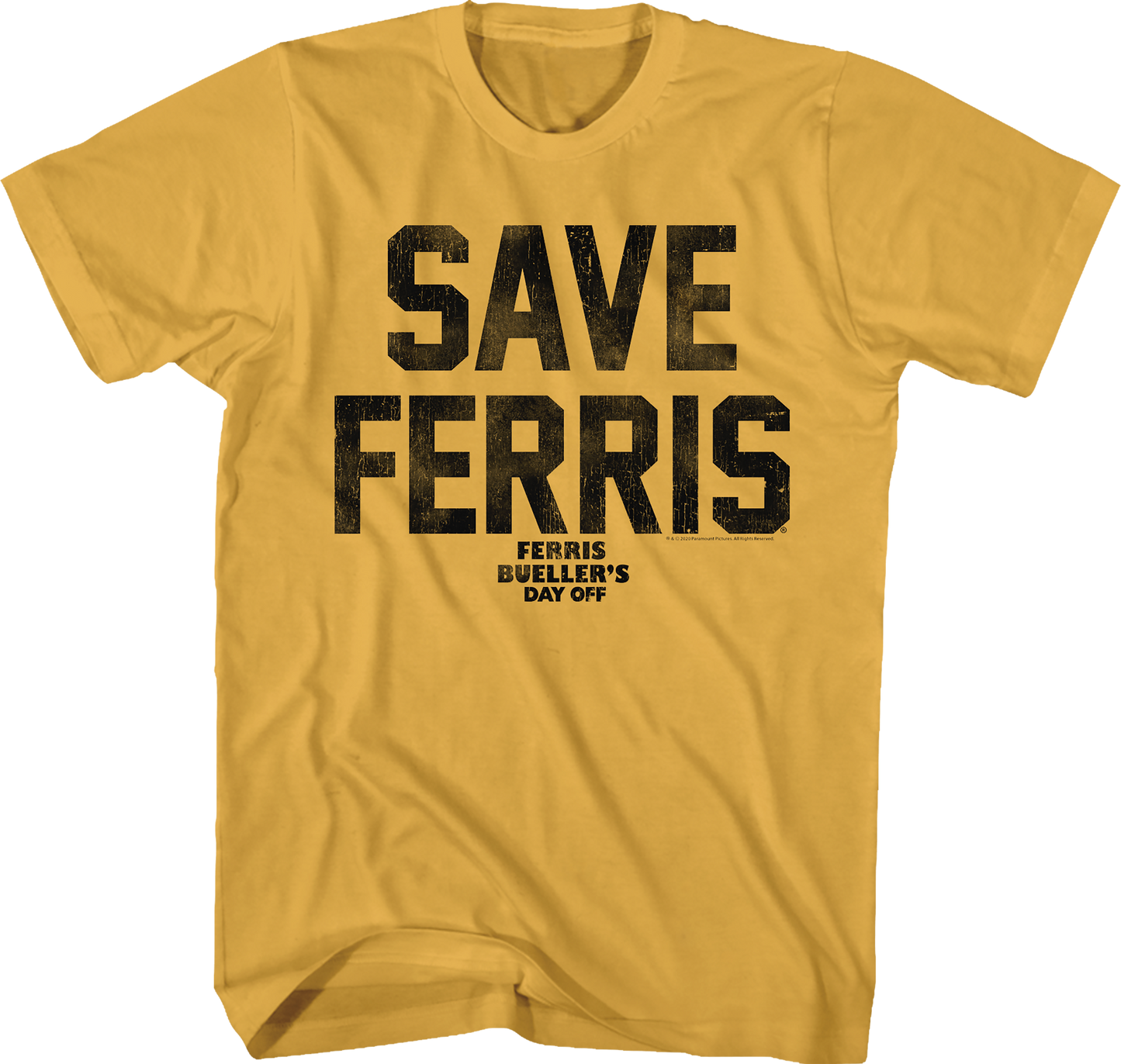 Save Ferris Vintage Design Ferris Bueller's Day Off T-Shirt