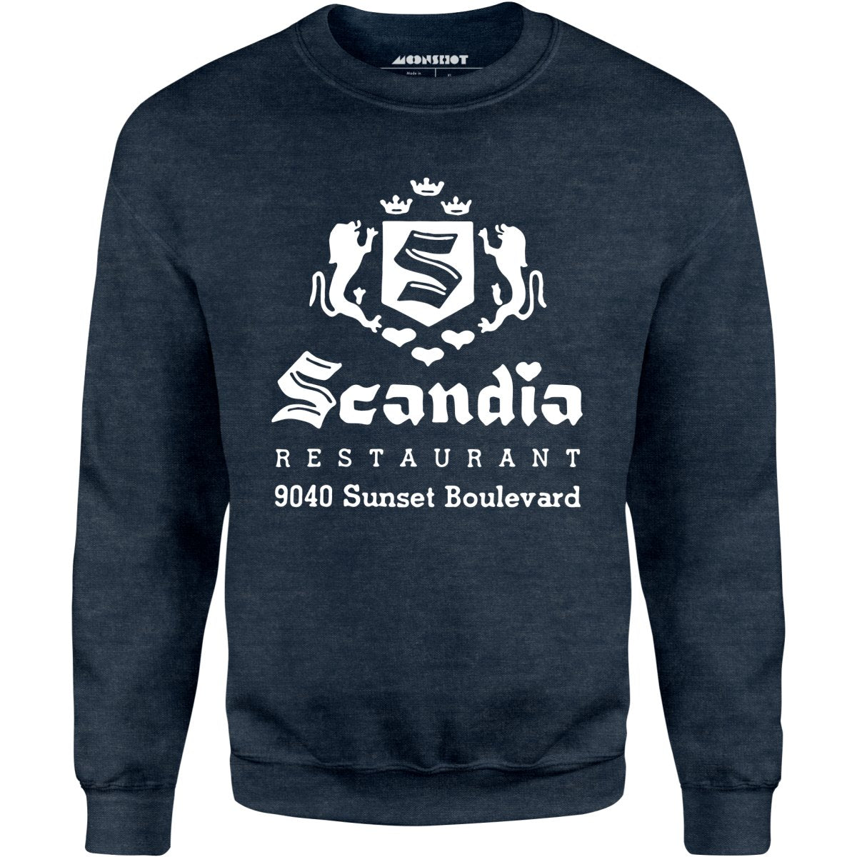 Scandia - West Hollywood, CA - Vintage Restaurant - Unisex Sweatshirt