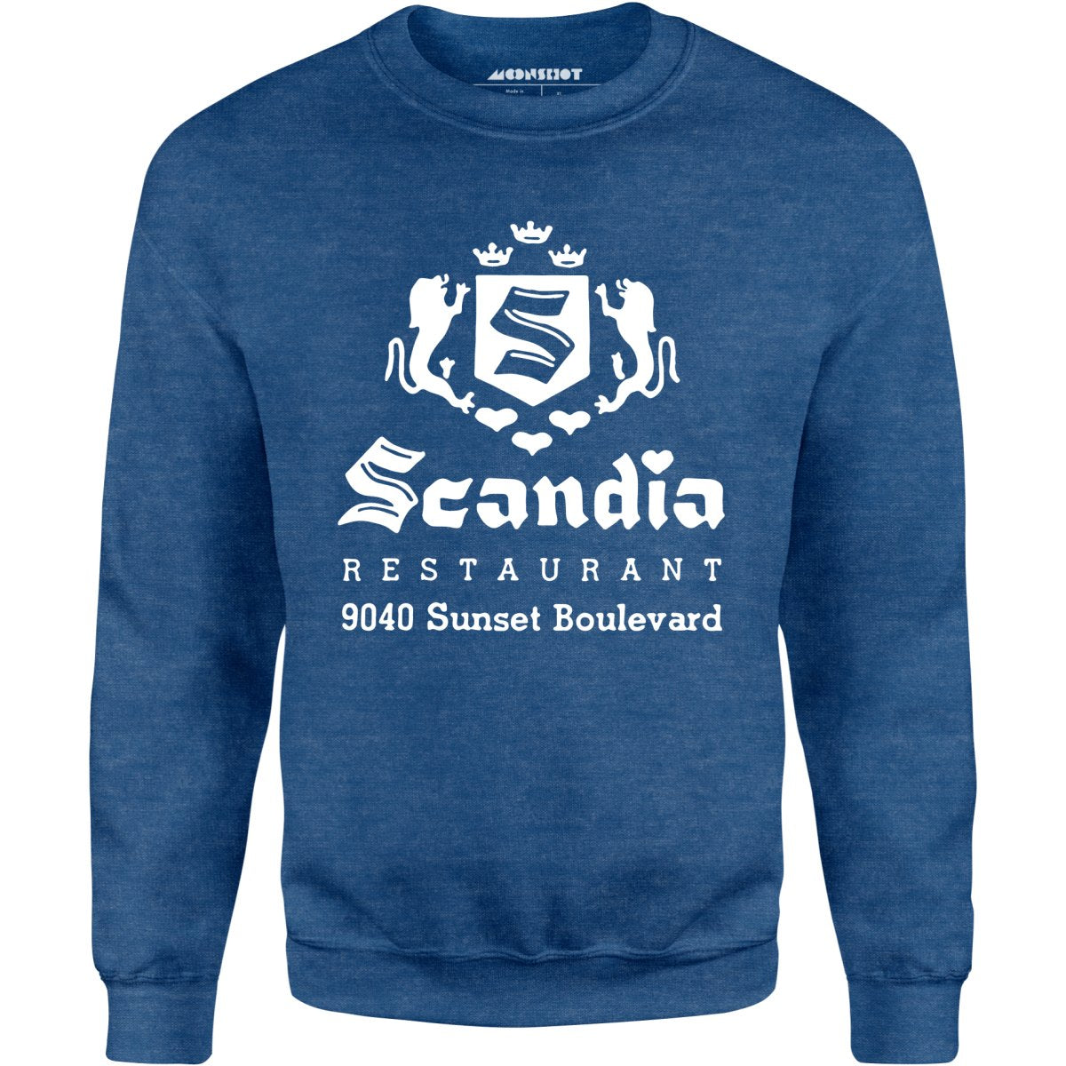 Scandia - West Hollywood, CA - Vintage Restaurant - Unisex Sweatshirt