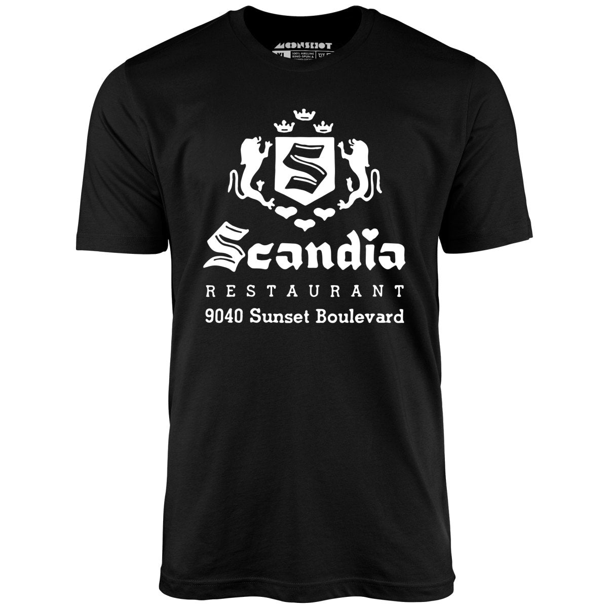 Scandia - West Hollywood, CA - Vintage Restaurant - Unisex T-Shirt