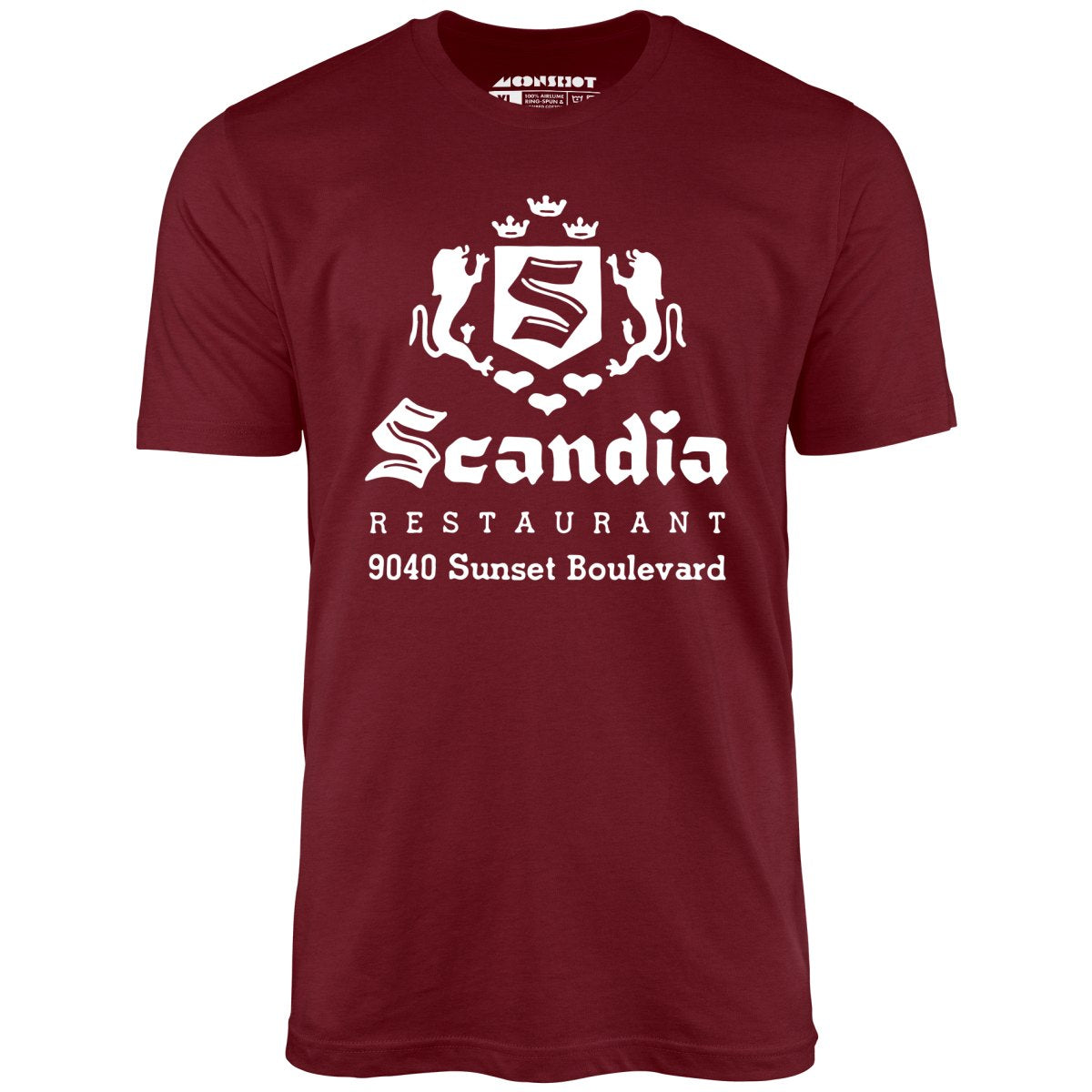 Scandia - West Hollywood, CA - Vintage Restaurant - Unisex T-Shirt