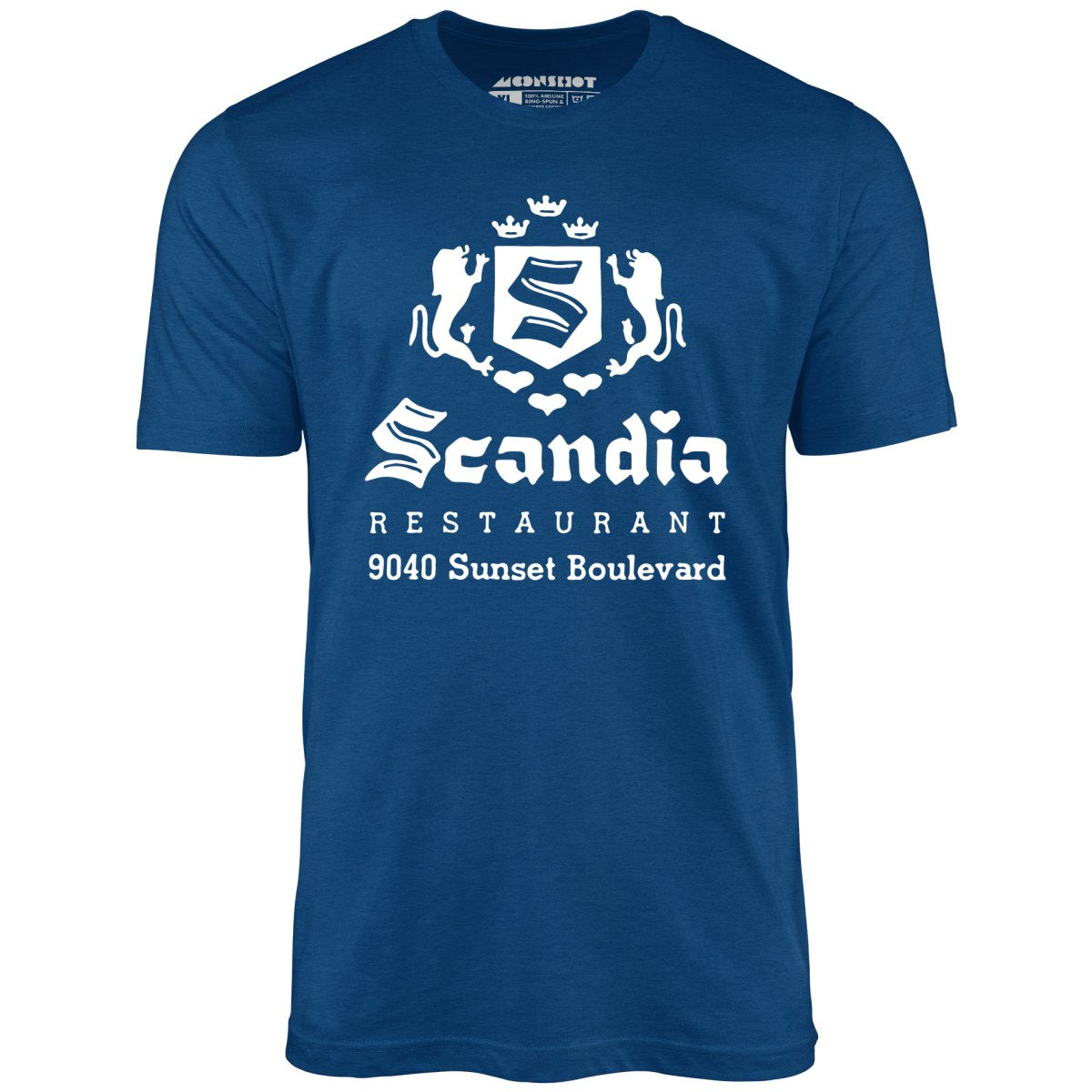 Scandia - West Hollywood, CA - Vintage Restaurant - Unisex T-Shirt