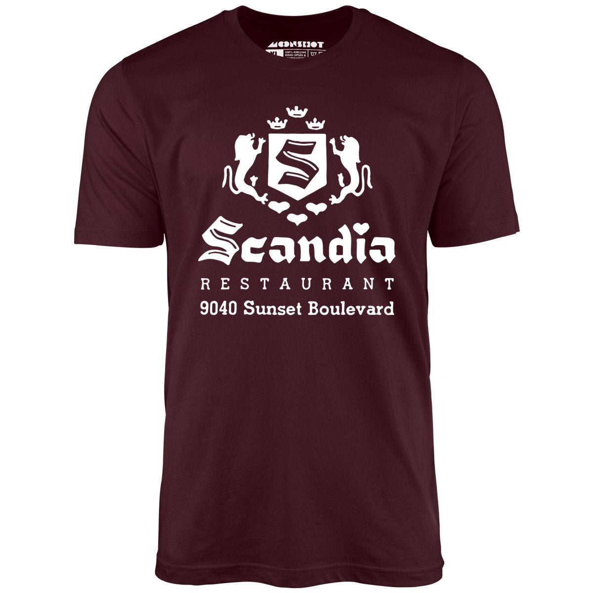 Scandia - West Hollywood, CA - Vintage Restaurant - Unisex T-Shirt