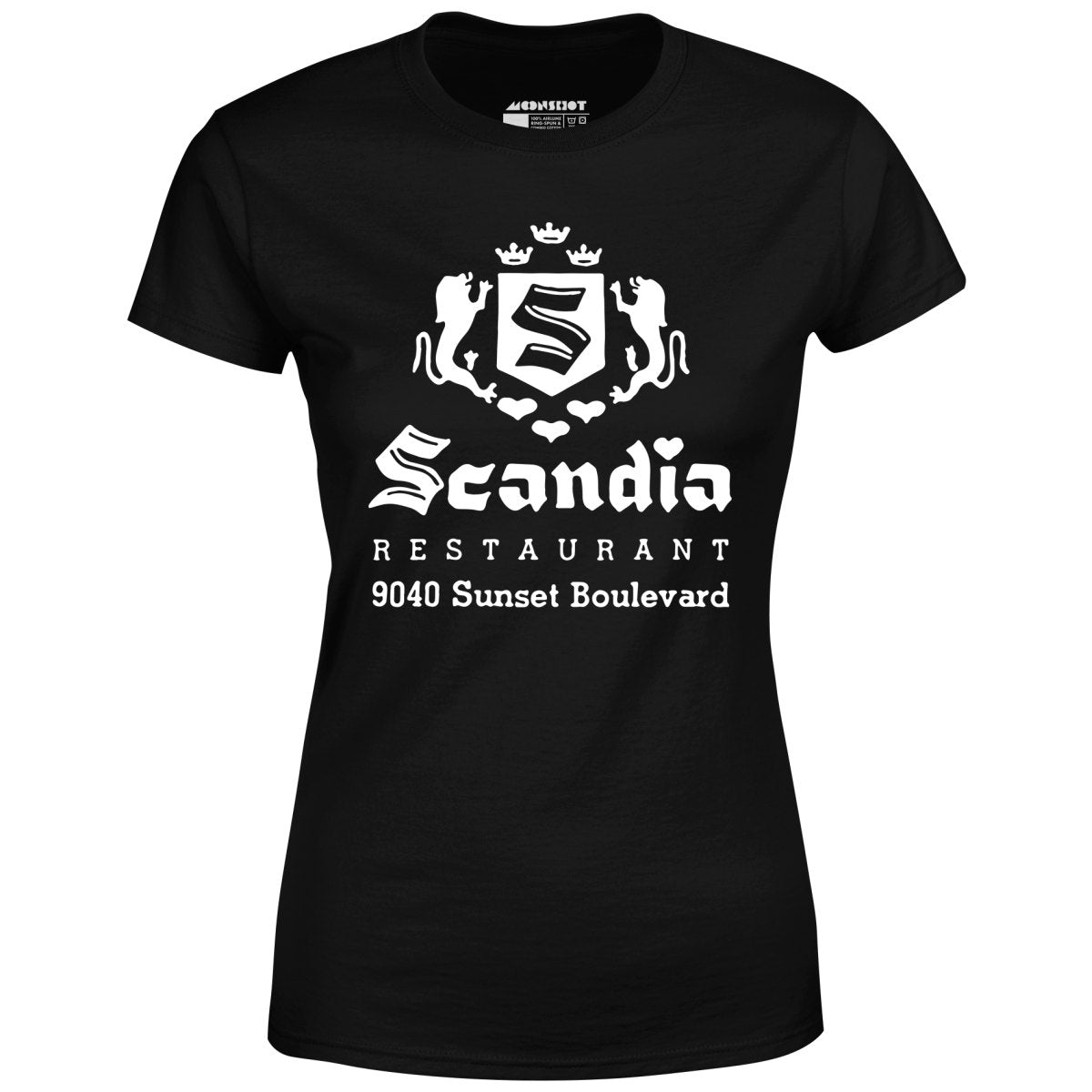 Scandia - West Hollywood, CA - Vintage Restaurant - Women's T-Shirt