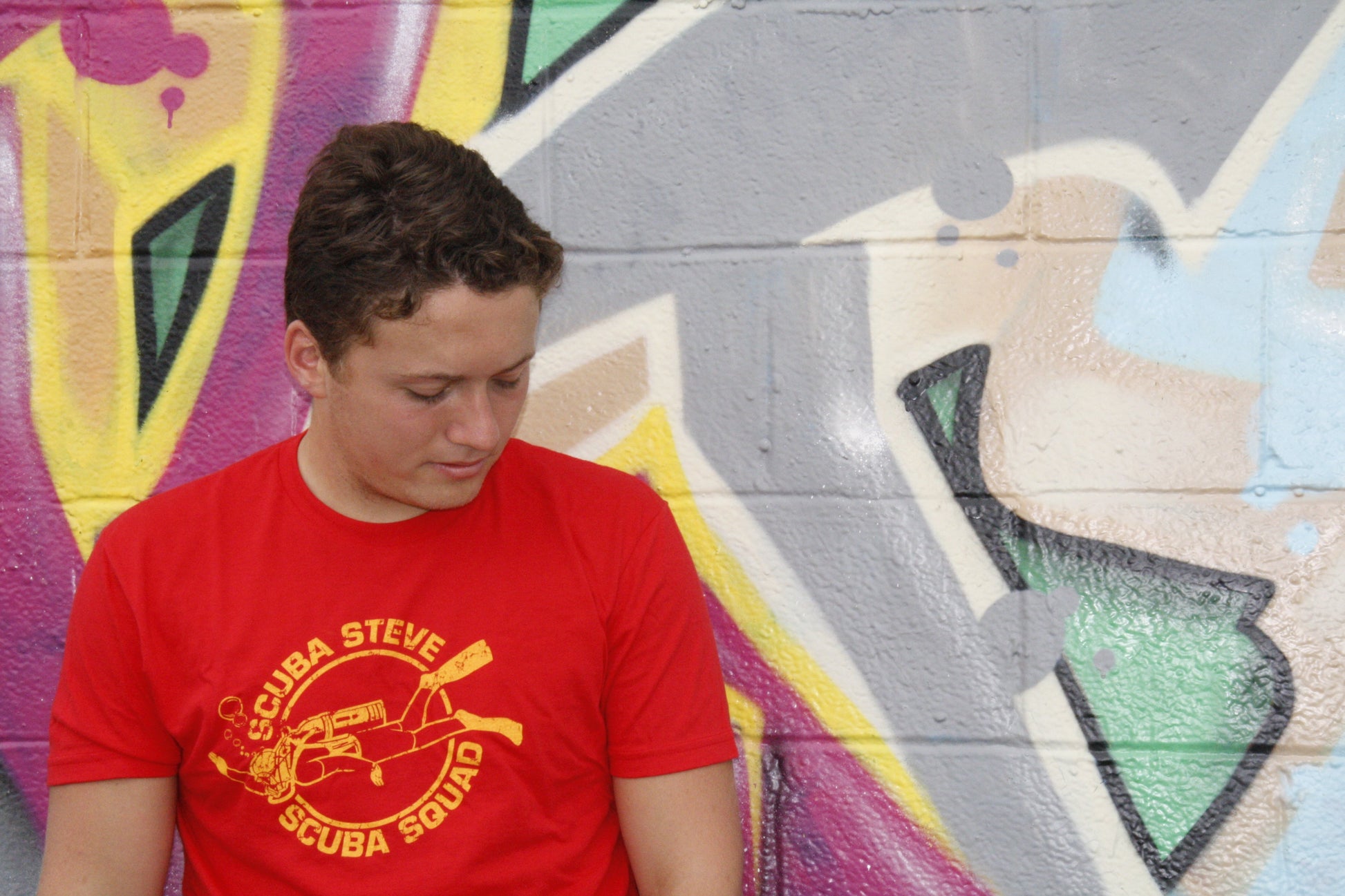 Scuba Steve Men's T Shirt Hoodie, Sweatshirt | InkThreadWorks.com (Image 3)