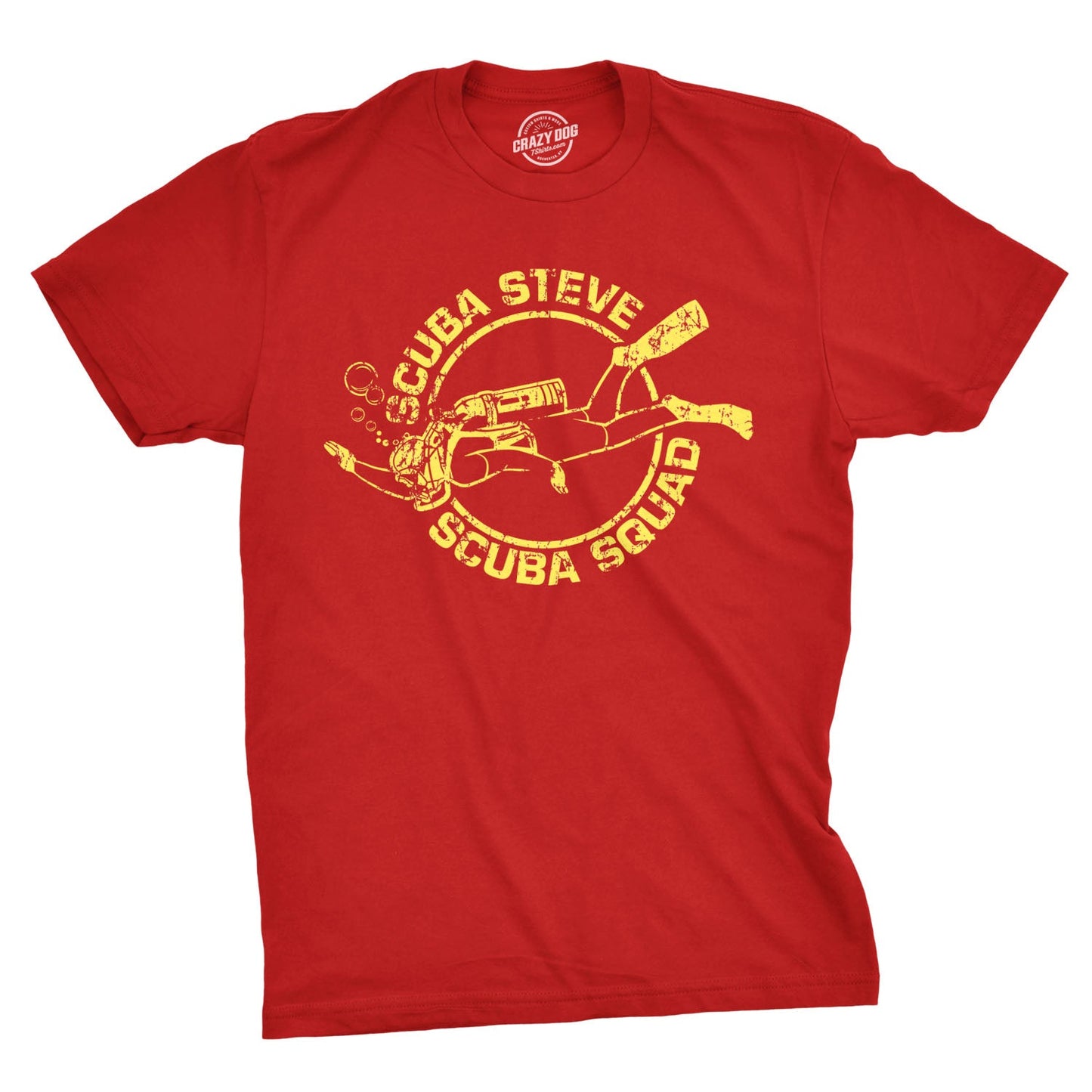 Scuba Steve Men's T Shirt Hoodie, Sweatshirt | InkThreadWorks.com (Image 1)