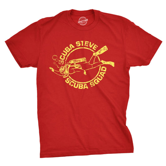 Scuba Steve Men's T Shirt Hoodie, Sweatshirt | InkThreadWorks.com (Image 1)