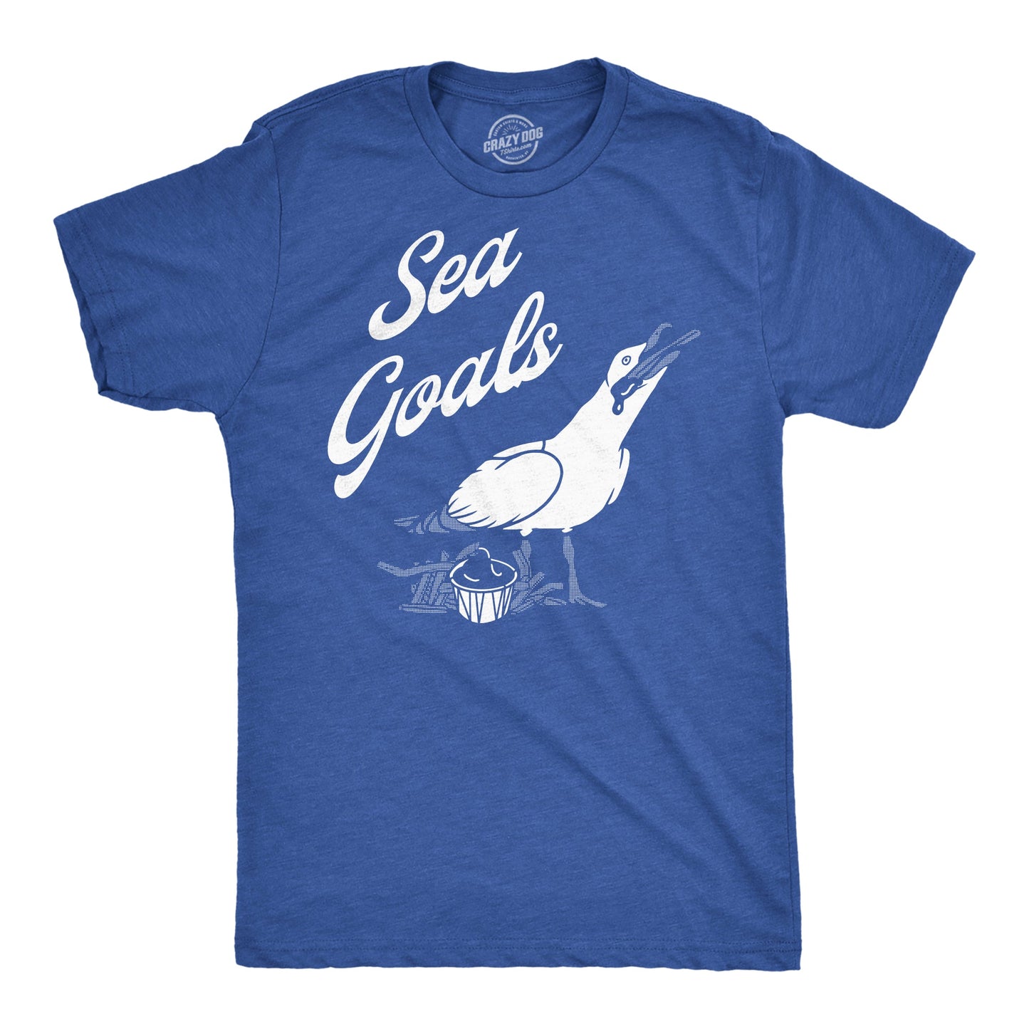 Sea Goals Men's T Shirt Hoodie, Sweatshirt | InkThreadWorks.com (Image 1)