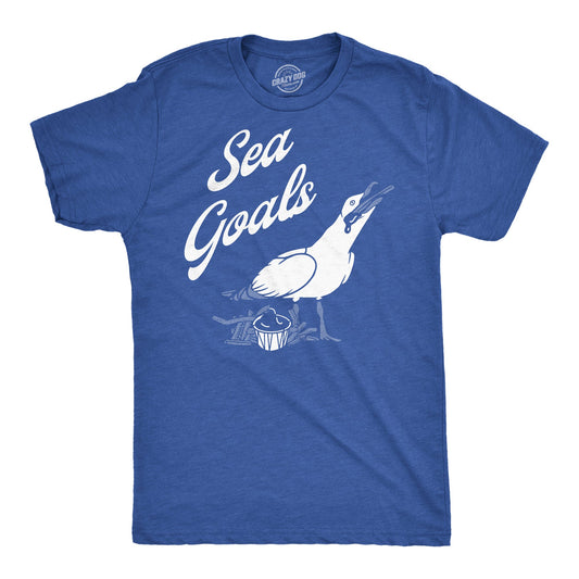 Sea Goals Men's T Shirt Hoodie, Sweatshirt | InkThreadWorks.com (Image 1)