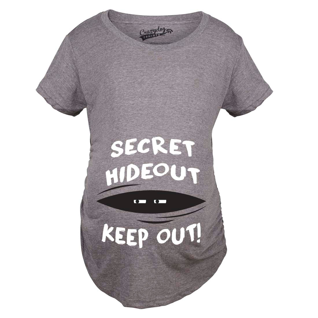 Secret Hideout Maternity T Shirt Hoodie, Sweatshirt | InkThreadWorks.com (Image 4)