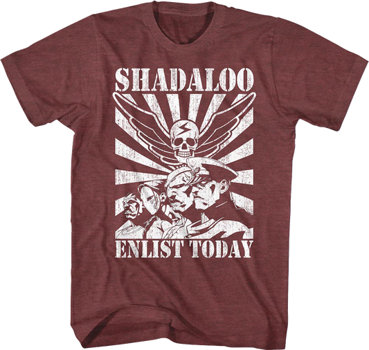Shadaloo Propaganda Poster Street Fighter T-Shirt