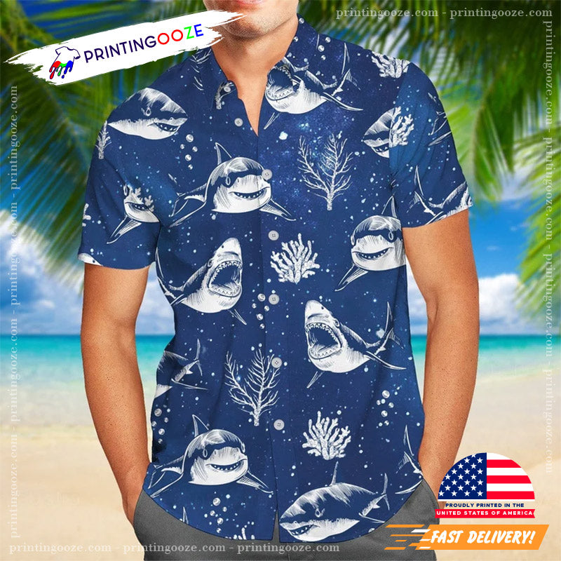 Shark Week Merchandise Hawaiian Shirt