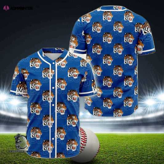 Show Your Team Spirit with Tennessee State Tigers TSU Baseball Jersey - Aopprinter