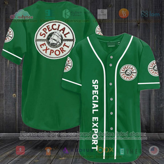 HOT Speical Export logo Baseball Jersey Shirt