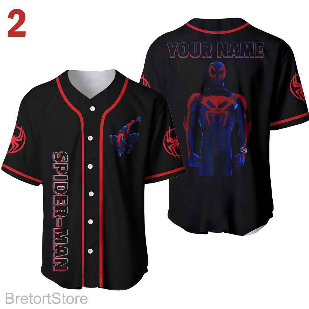 Spiderman Baseball Jersey, Superhero Shirt - lylyprint.com