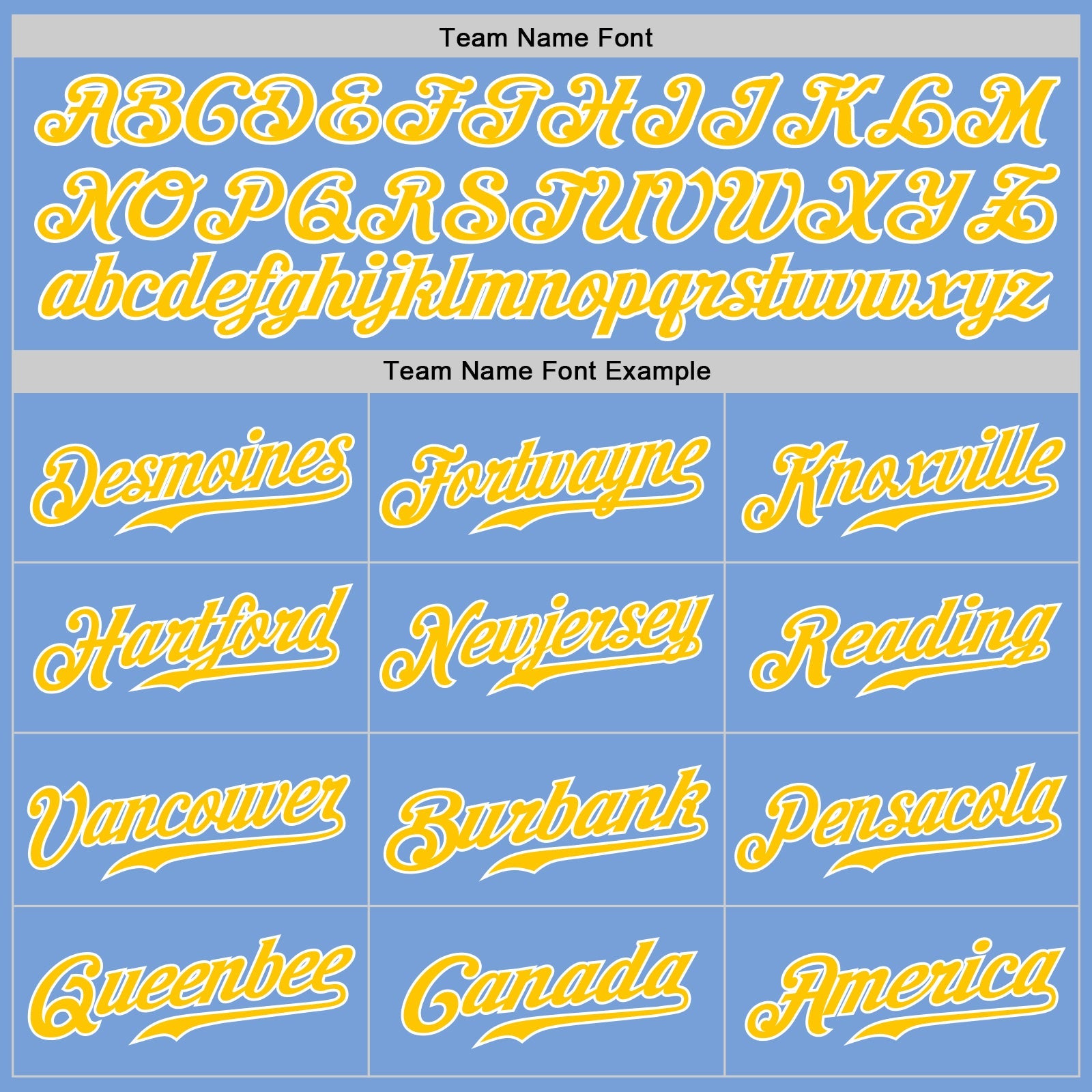 Custom Light Blue Gold-White Authentic Split Fashion Baseball Jersey