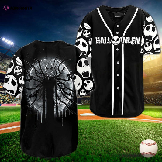 Spooktacular Jack Skeleton Halloween Jersey - Perfect for Ultimate Fans - Aopprinter