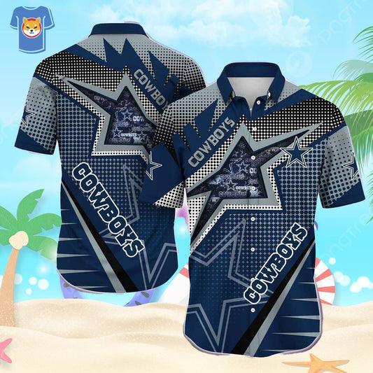 Sports Lover's Dallas Cowboys Hawaiian Beachwear Surprise