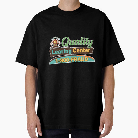Funny Quality Learning Center 1 800 Fraud Parody Humor by kiralynstration