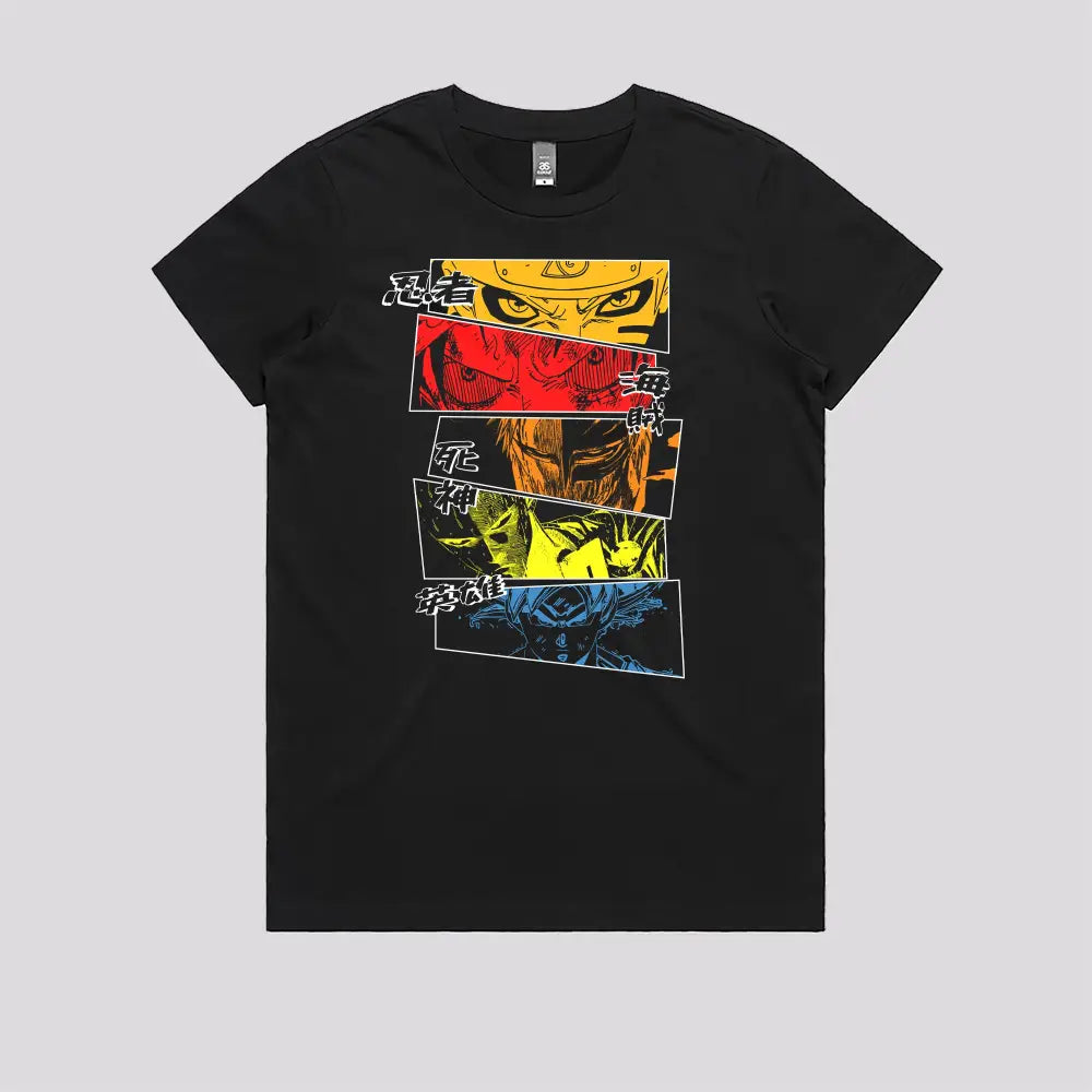 Strongest Anime Heroes T-Shirt