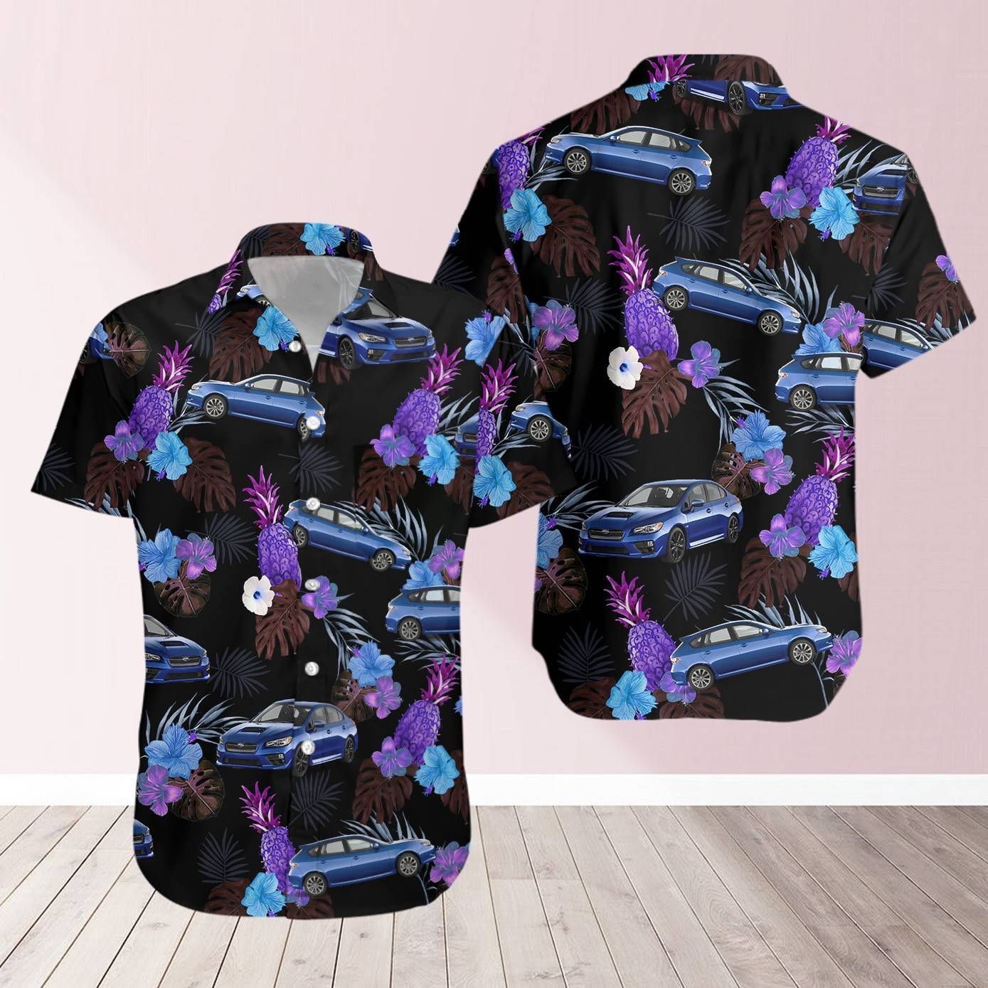 Subaru Tropical Hawaiian Unisex Shirt Vibrant Casual Perfect for Summer