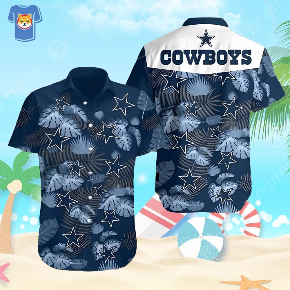 Summer's Best Dallas Cowboys Hawaiian Shirt for Football Lovers