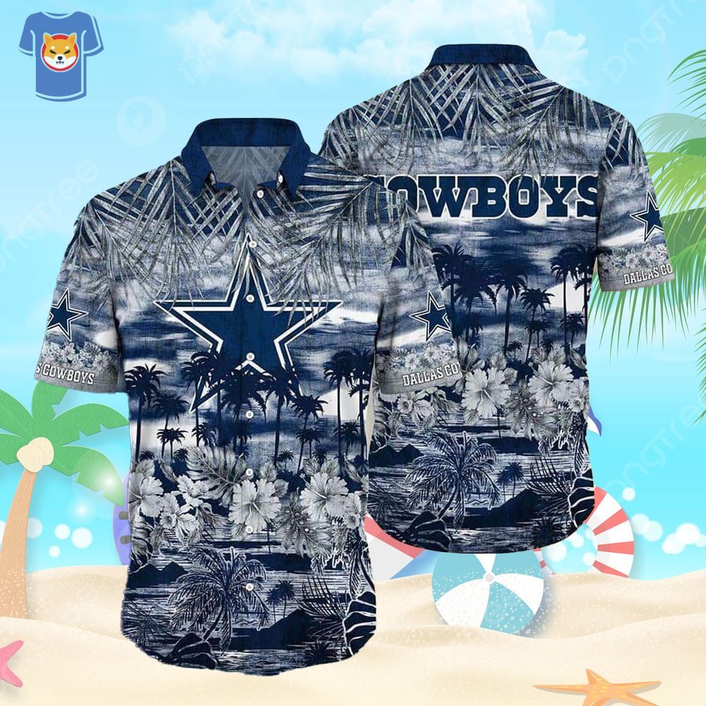 Summer's Perfect Football Gift Dallas Cowboys Hawaiian Shirt