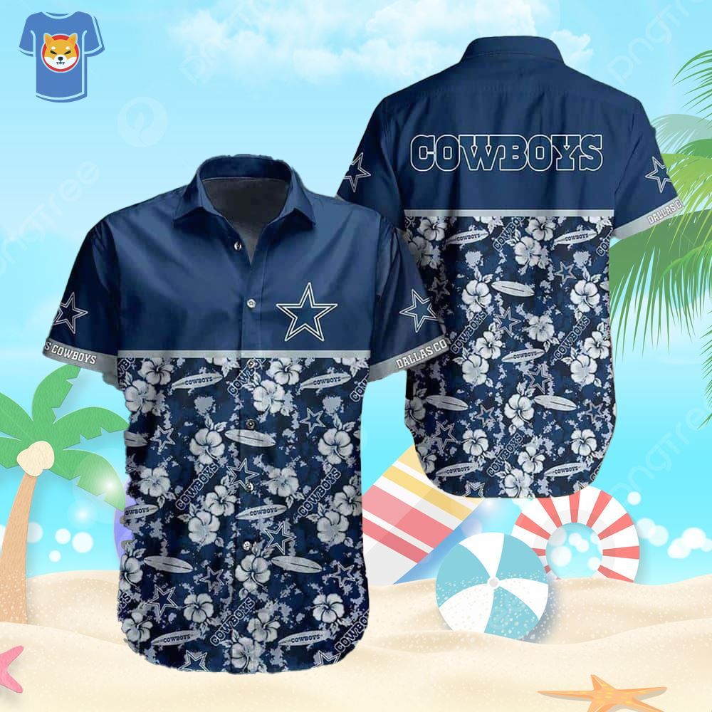 Summer's Special Dallas Cowboys Hawaiian Shirt for Footballers
