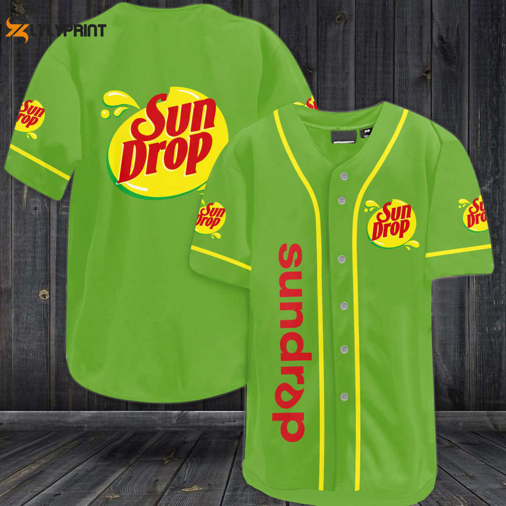 Sun Drop Baseball Jersey - lylyprint.com