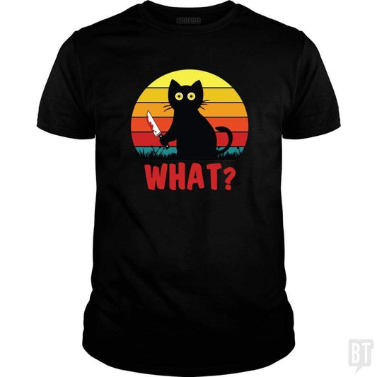 Retro Murderous Cat