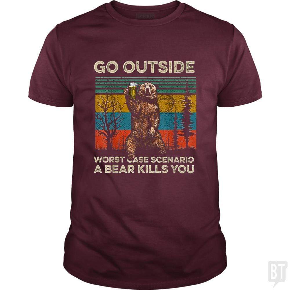 Go Outside Worst Case Scenario A Bear Kills You