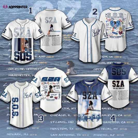SZA Baseball Jersey, SZA Good Day Jersey Shirt - Aopprinter