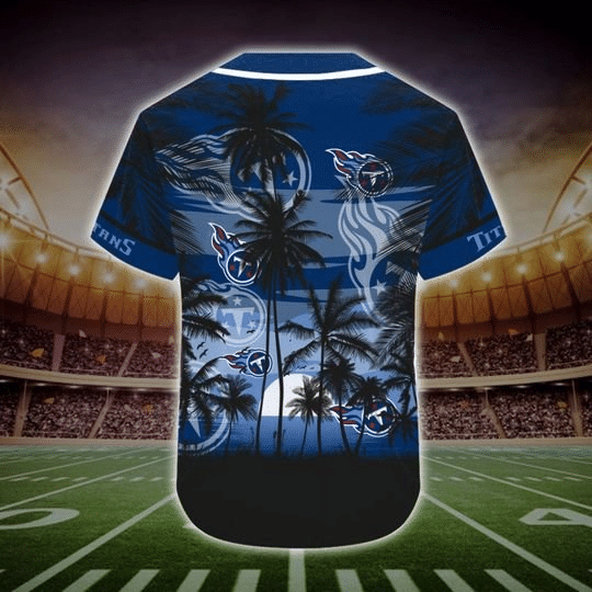 Stay Cool and Stylish with Tennessee Titans Tropical Baseball Jersey - lylyprint.com