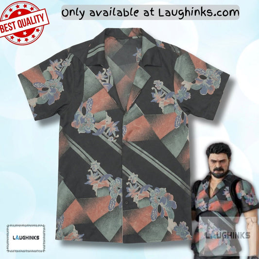 The Boys MAFEX No 312 William Billy Butcher Temp V24 Ver outfit AOP hawaiian Shirt