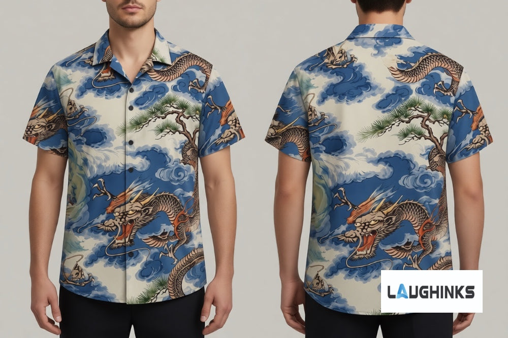The Boys Season 5 Billy Butcher Japanese Dragon Hawaiian Shirt 2026