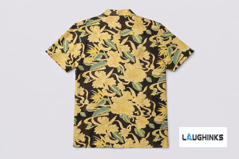 The Boys Season 5 Billy Butcher Yellow Tropical Ochre Hawaiian Shirt 2026
