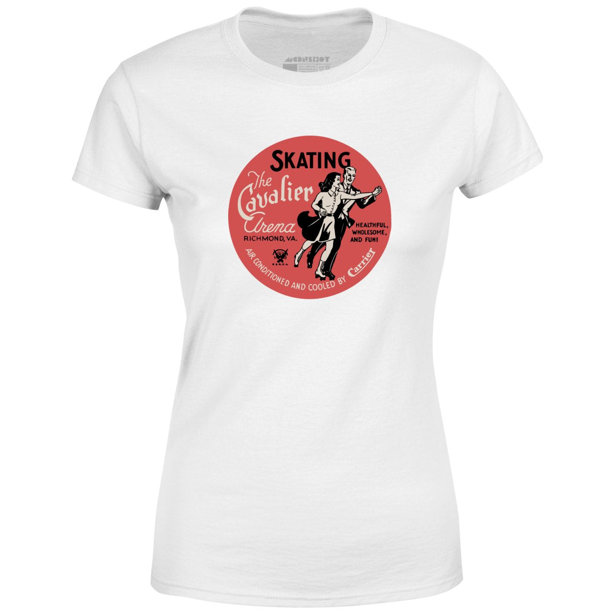 The Cavalier Arena - Richmond, VA - Vintage Roller Rink - Women's T-Shirt