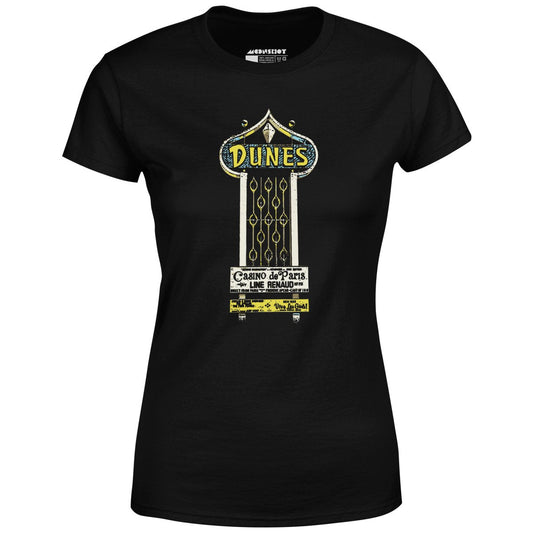 The Dunes Hotel Sign - Vintage Las Vegas - Women's T-Shirt