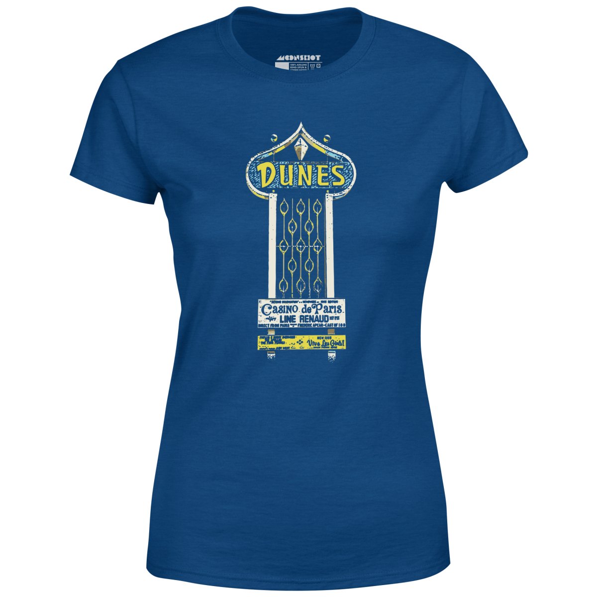 The Dunes Hotel Sign - Vintage Las Vegas - Women's T-Shirt