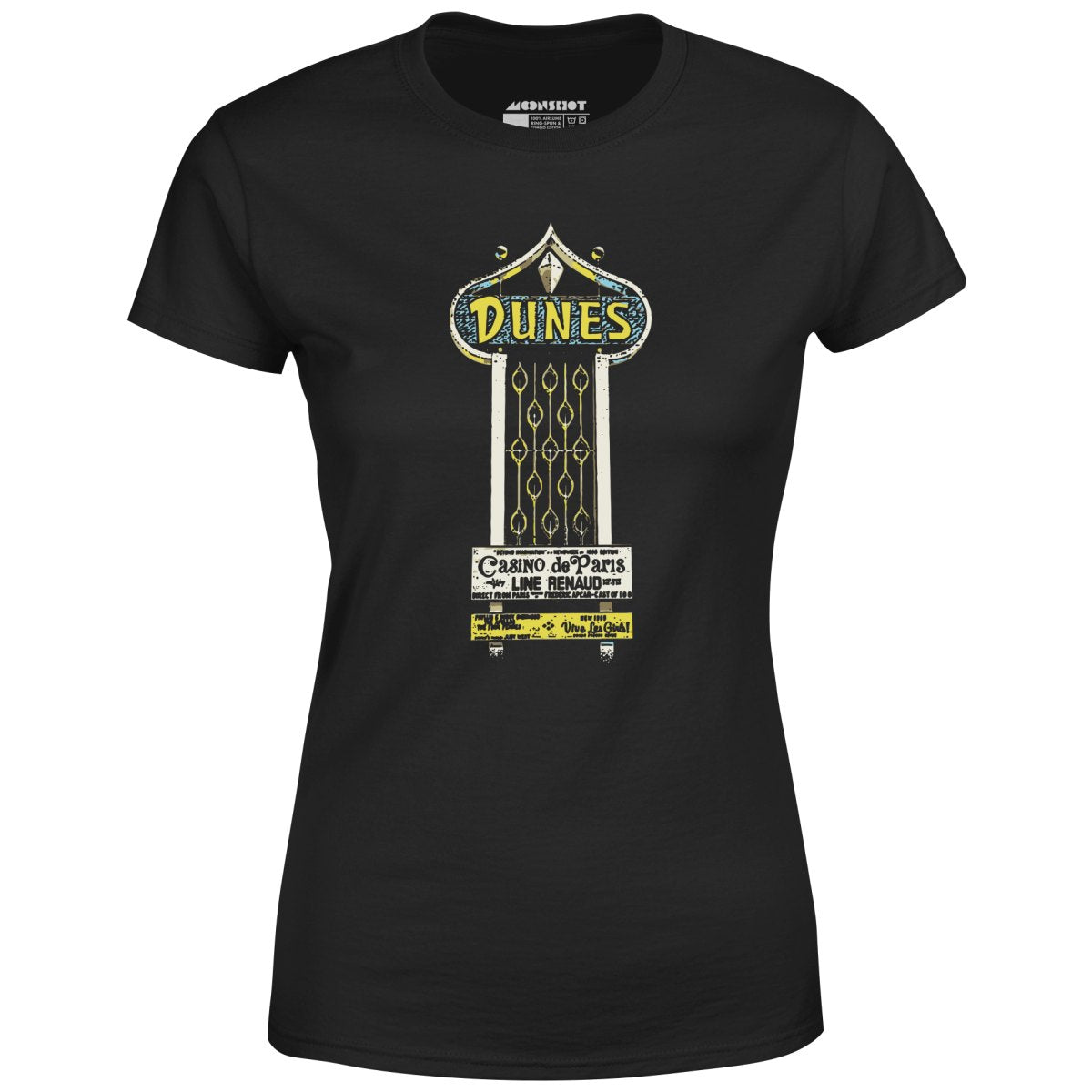 The Dunes Hotel Sign - Vintage Las Vegas - Women's T-Shirt