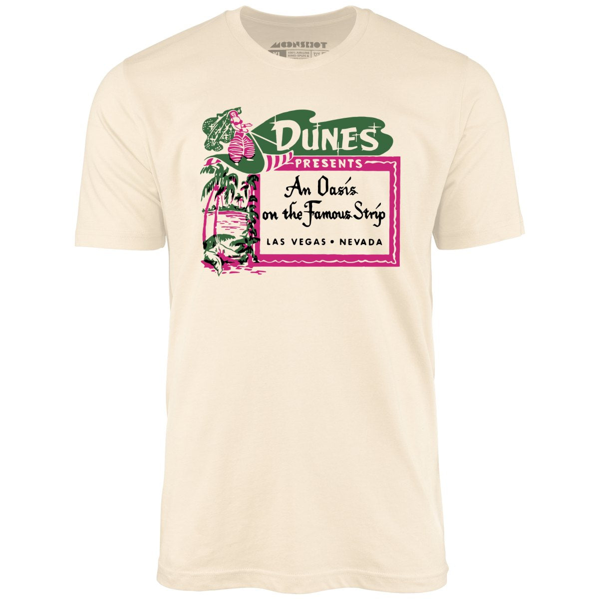 The Dunes - Oasis on the Strip - Vintage Las Vegas - Unisex T-Shirt