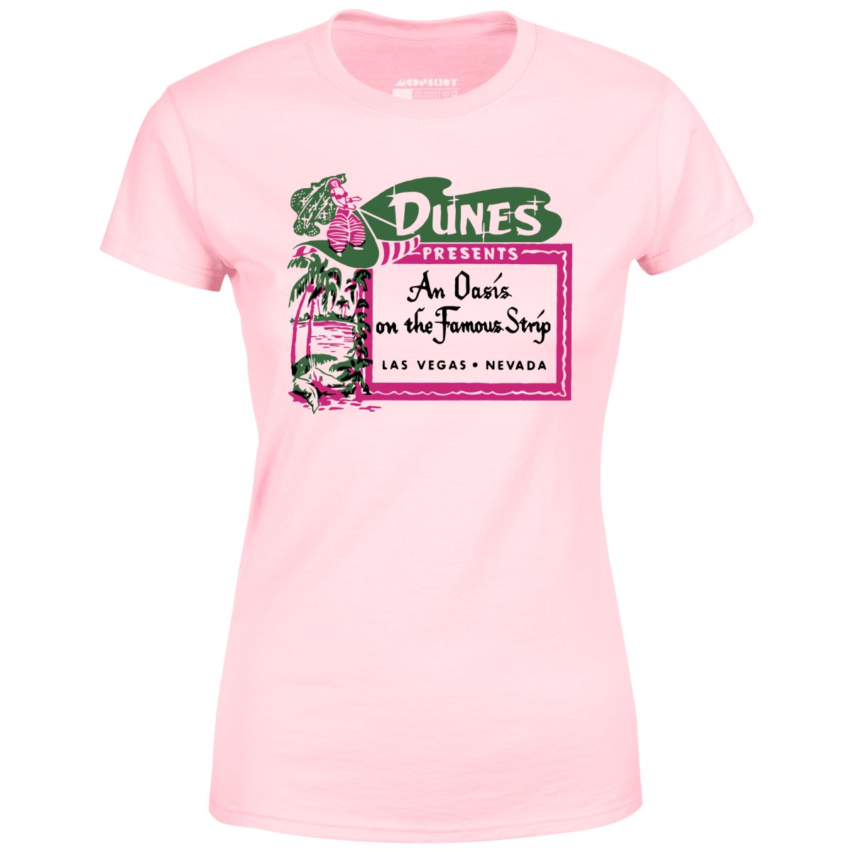 The Dunes - Oasis on the Strip - Vintage Las Vegas - Women's T-Shirt